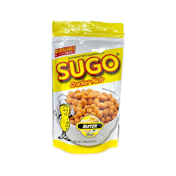 Sugo Crackers Nuts Butter - 24/100g | 3.53oz