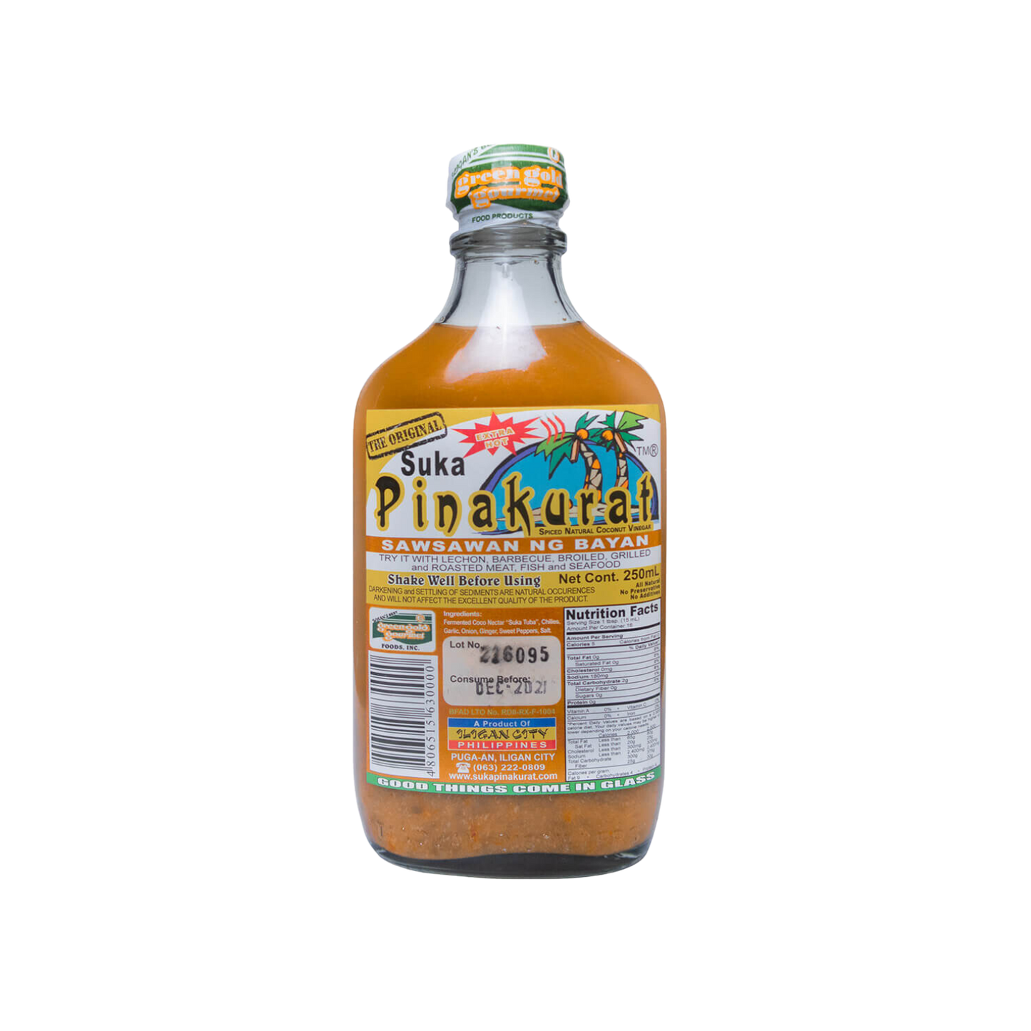 Pinakurat Spiced Vinegar- 30/250ml | 8.45oz