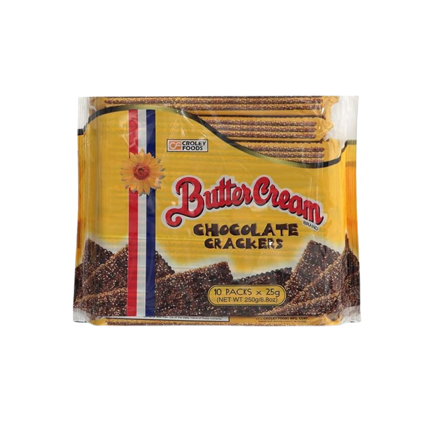 Sunflower Crackers Butter Cream Chocolate - 20x10/25g | 0.88oz