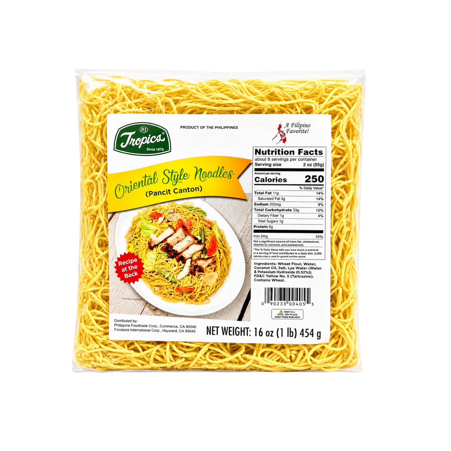 Tropics Fresh Canton Noodle - 30/14oz