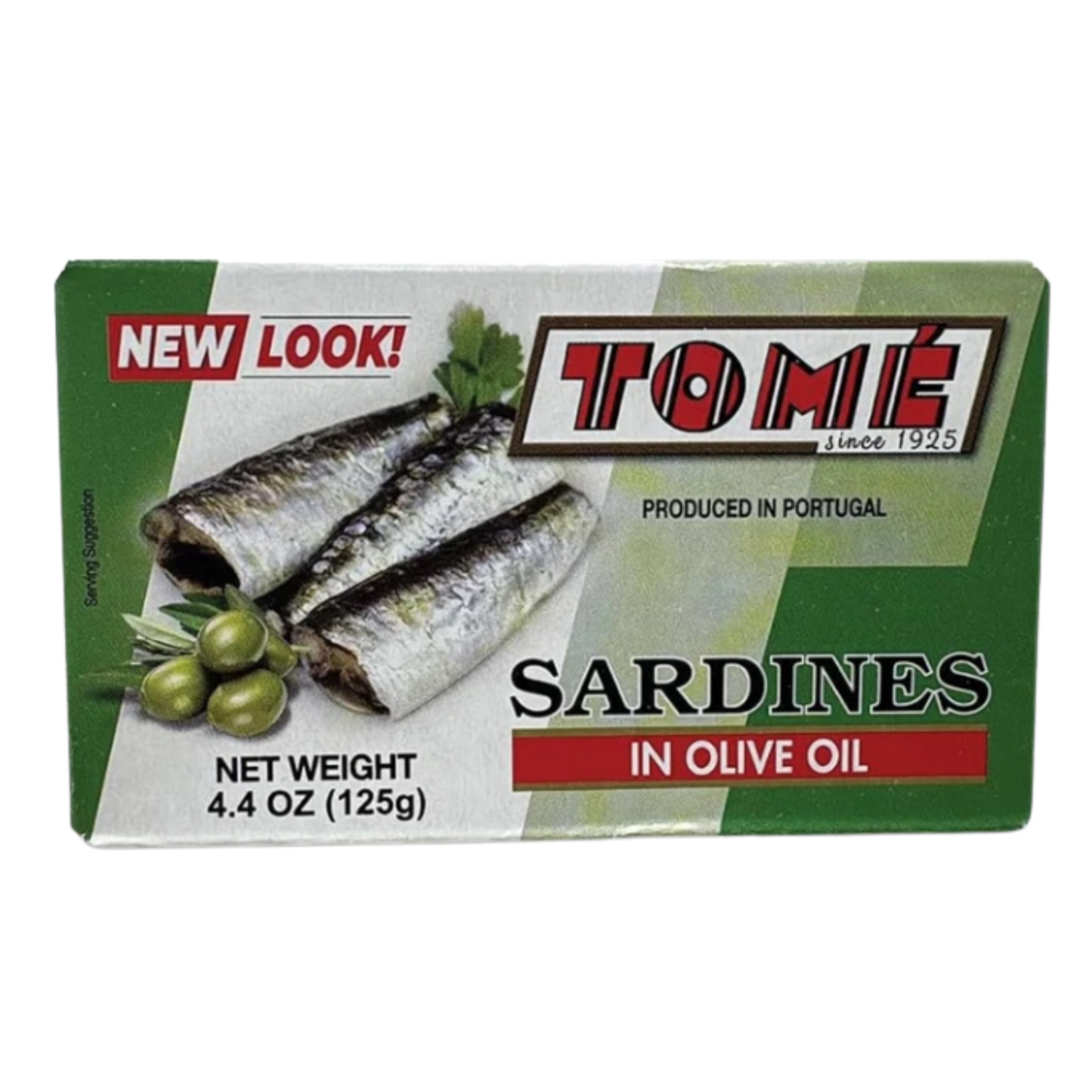 Tome Sardines Green In Olive Oil – 50/125g | 4.4oz