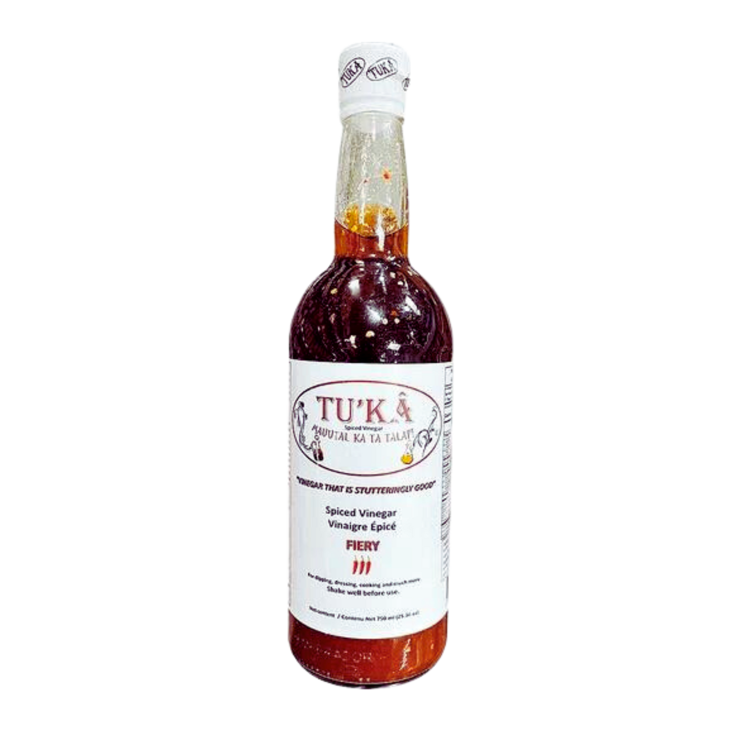 Tuka Spiced Vinegar (Fiery) - 12/750ml | 25.36fl oz