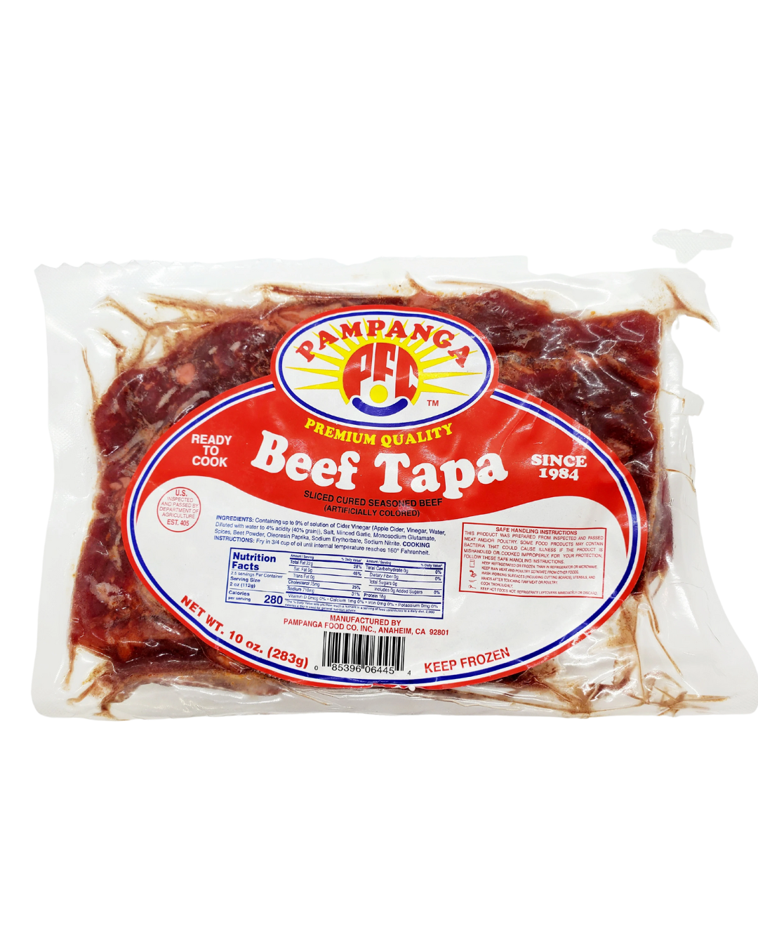 Pampanga Beef Tapa - 20/10oz