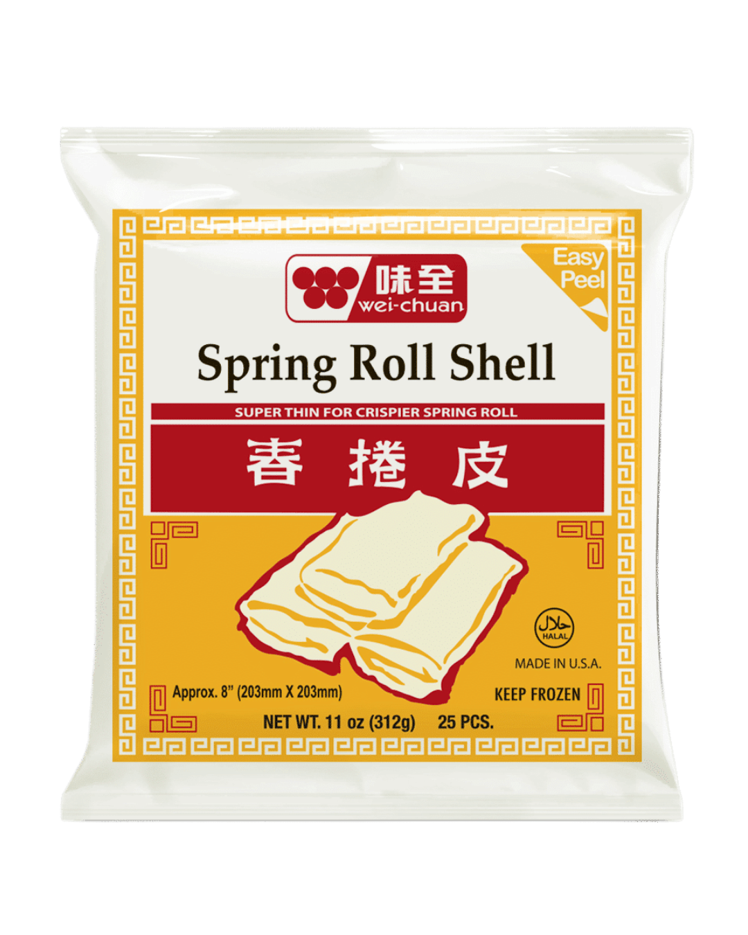 Wei Chuan Spring Roll Shell - 40/11oz