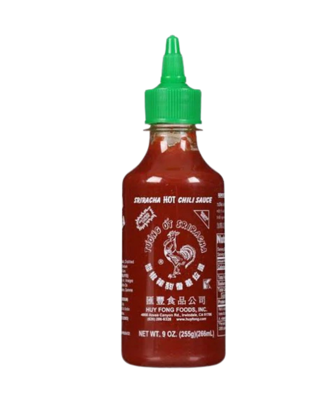 Huy Fong Sriracha Hot Chili Sauce- 24/266ml | 9oz