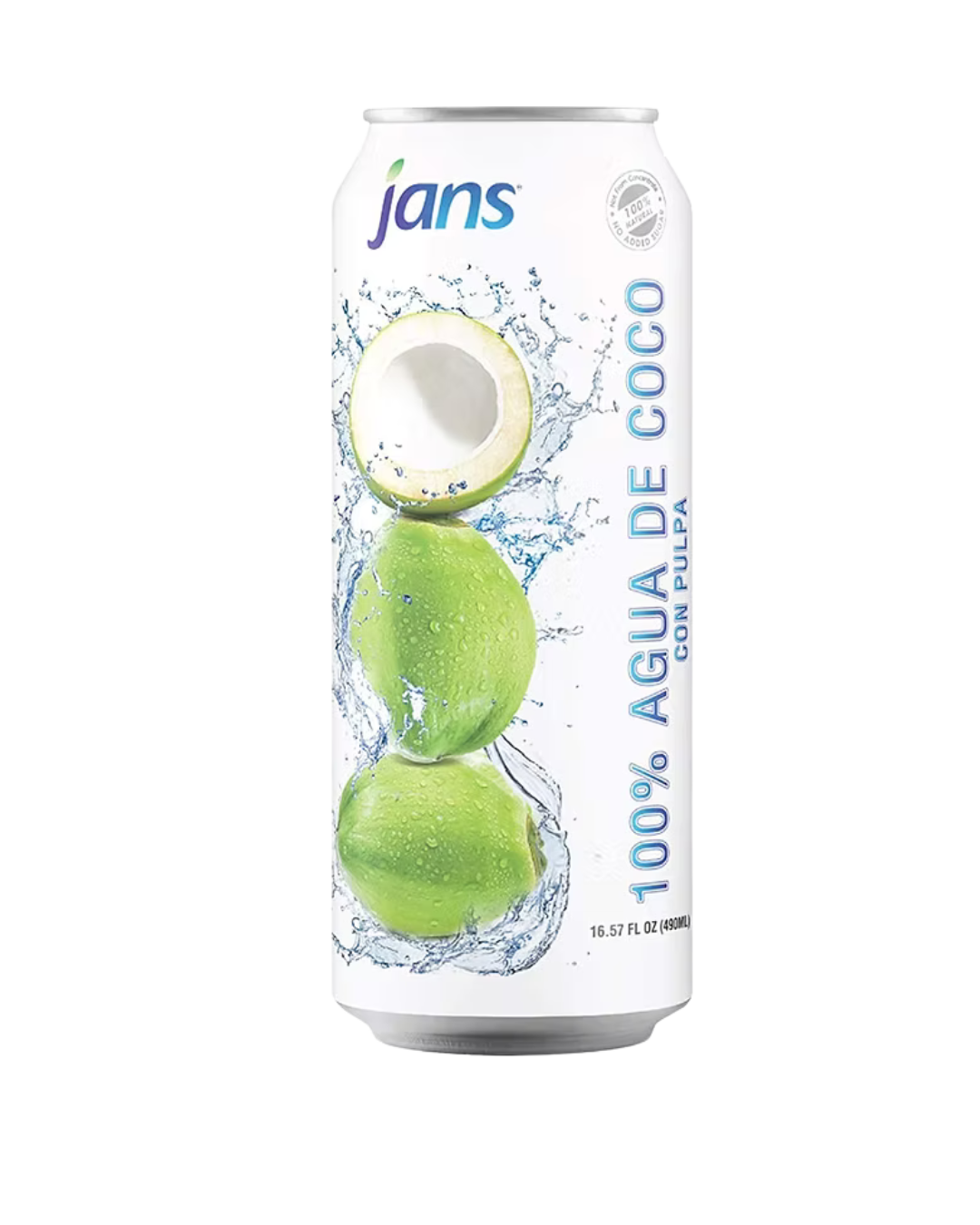 JANS Coconut Water with Pulp- 12/490ml | 16.57oz