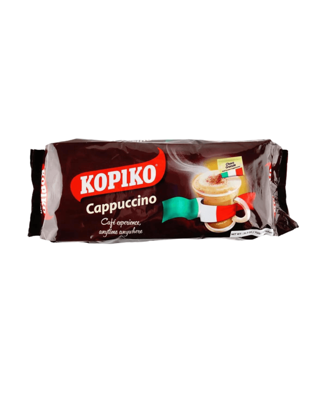 KOPIKO Cappuccino Coffee - 8bags/26.5oz