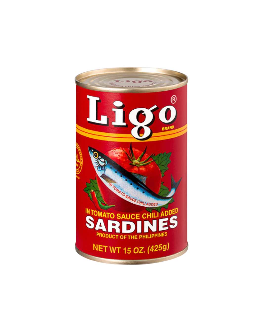 LIGO Sardines Hot – 48/15oz