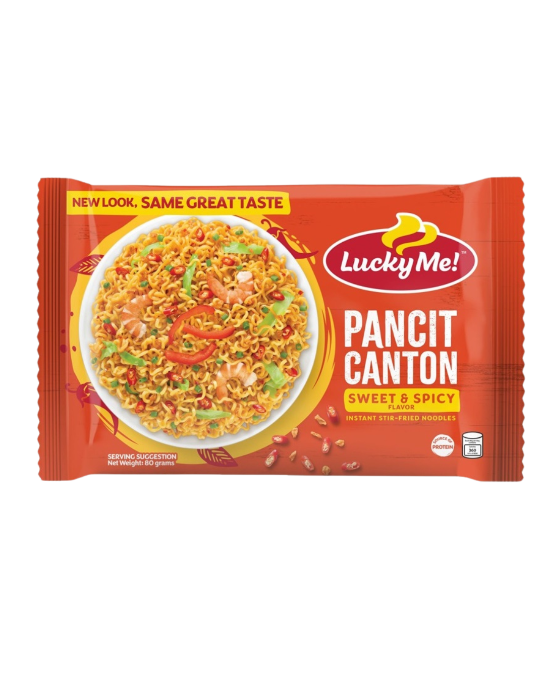 Lucky Me Pancit Canton Sweet & Spicy - 6x12/65g