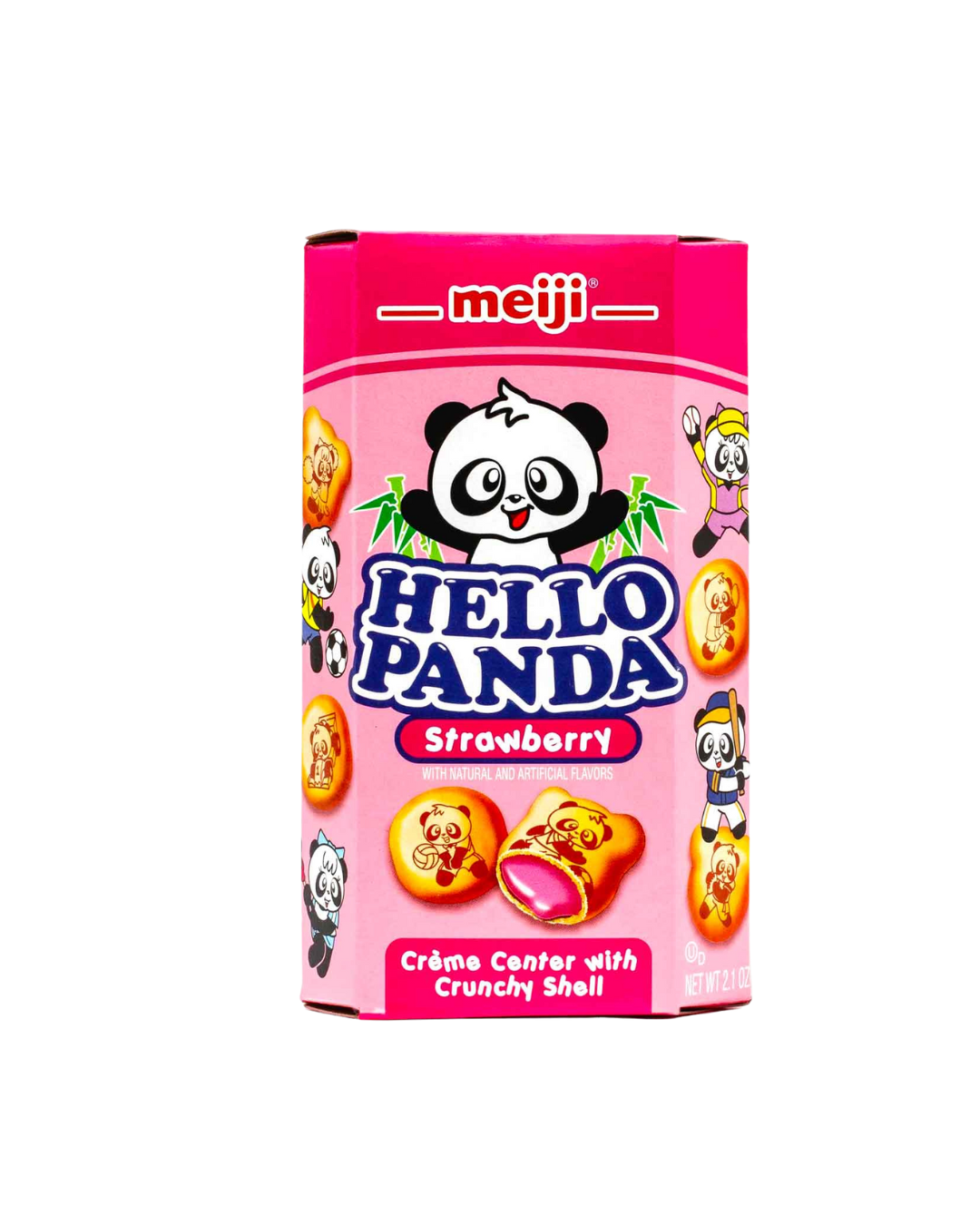 Meiji Hello Panda Strawberry - 8/9.1oz
