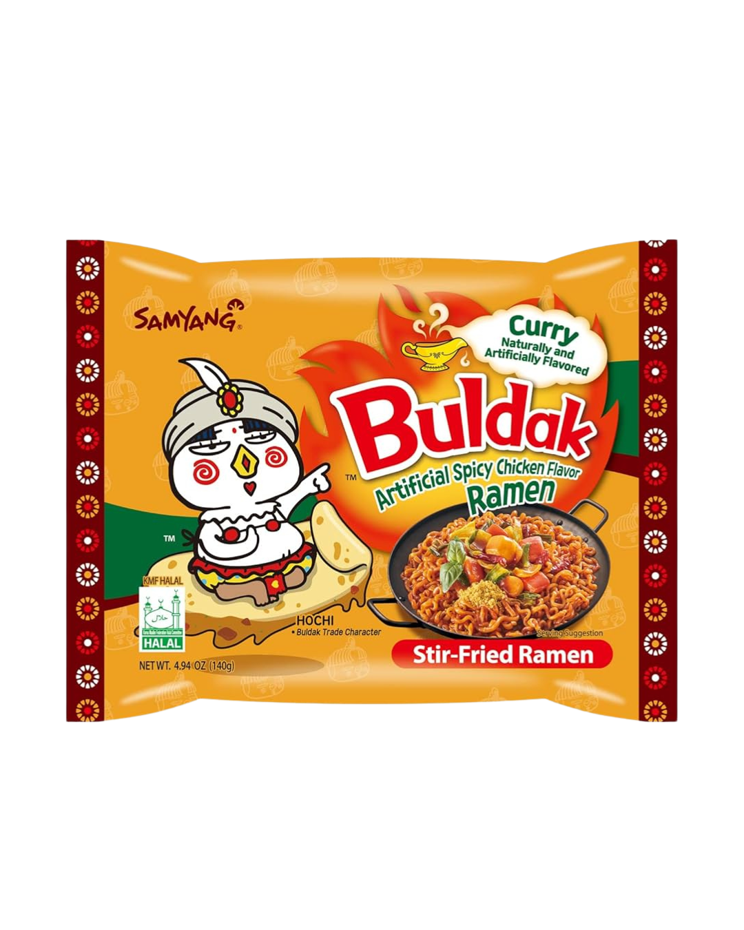Samyang Buldak Curry Chicken - 8x5/140g | 4.94oz