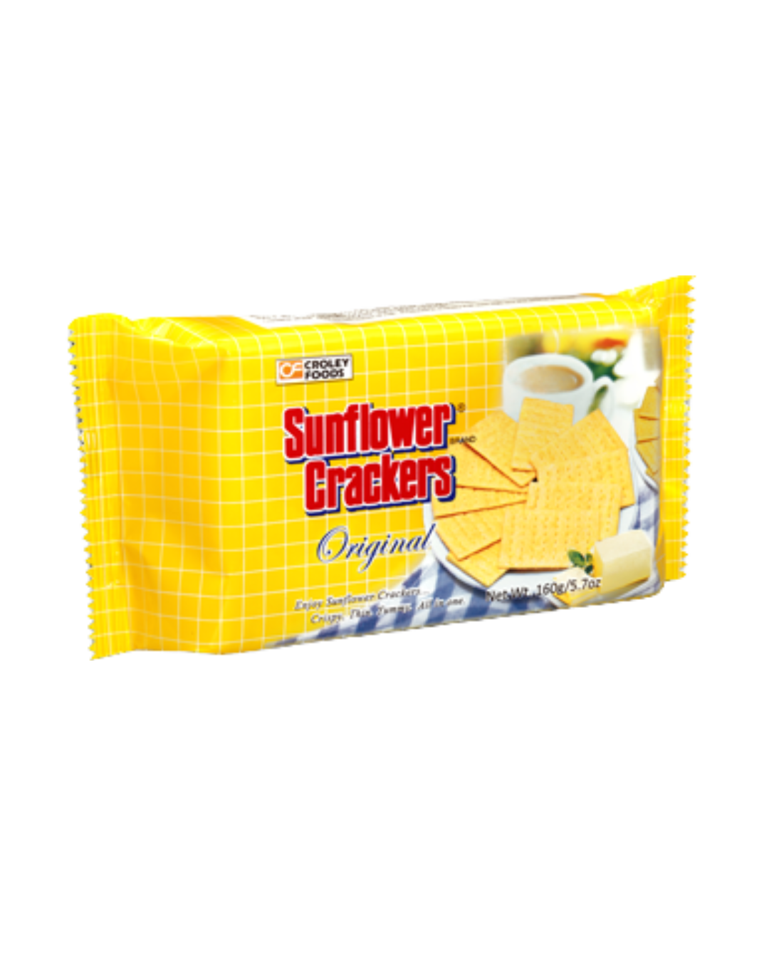 Sunflower Crackers Plain (Pack) - 42/190g | 6.7oz