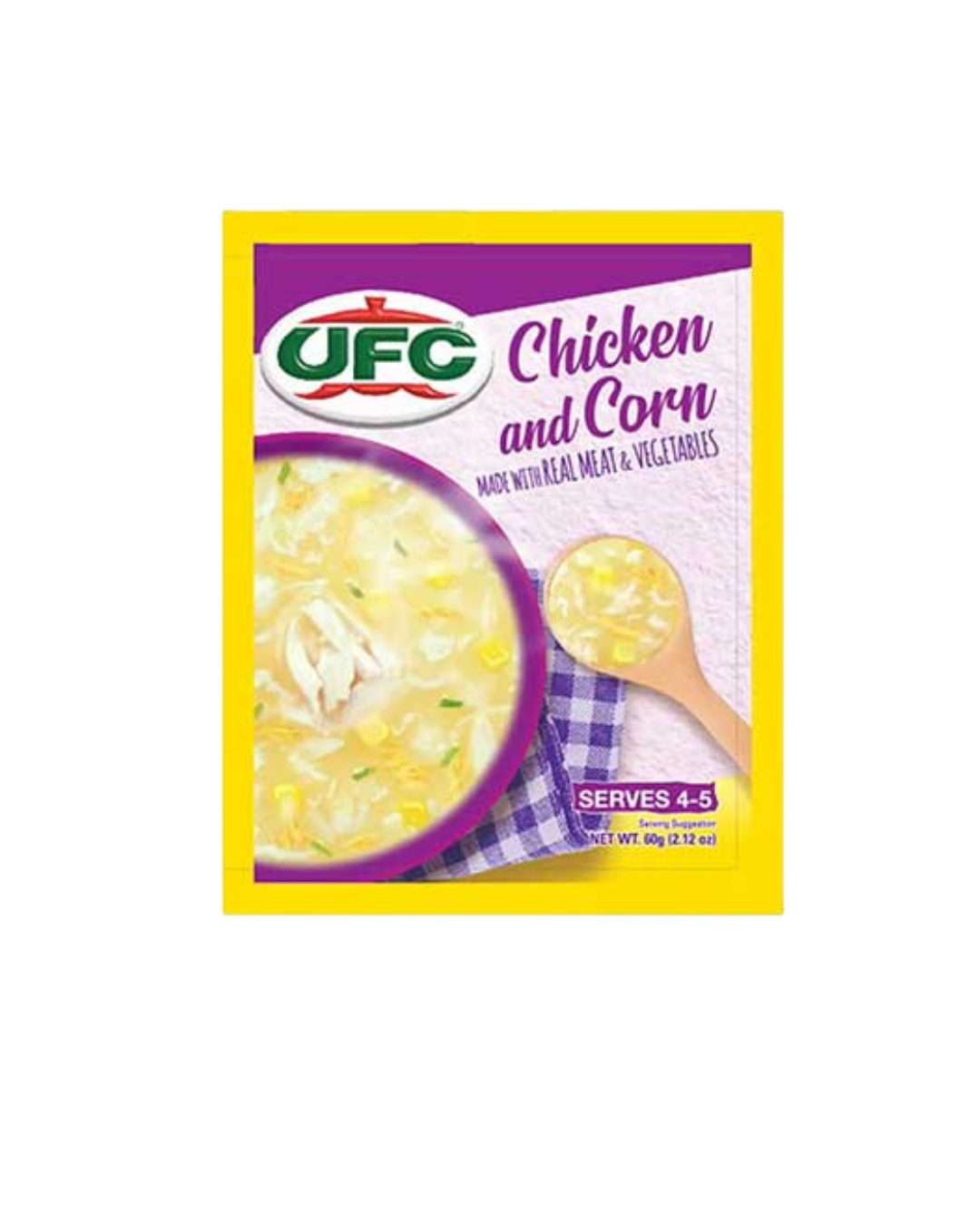UFC Chicken & Corn Soup - 36/60g
