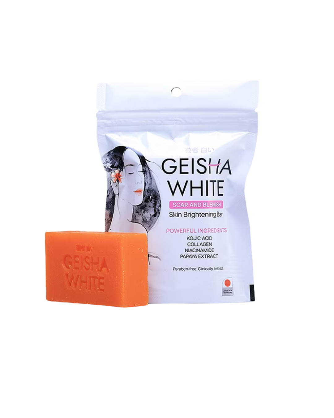 Geisha Soap Classic White- 1/65g (96s)