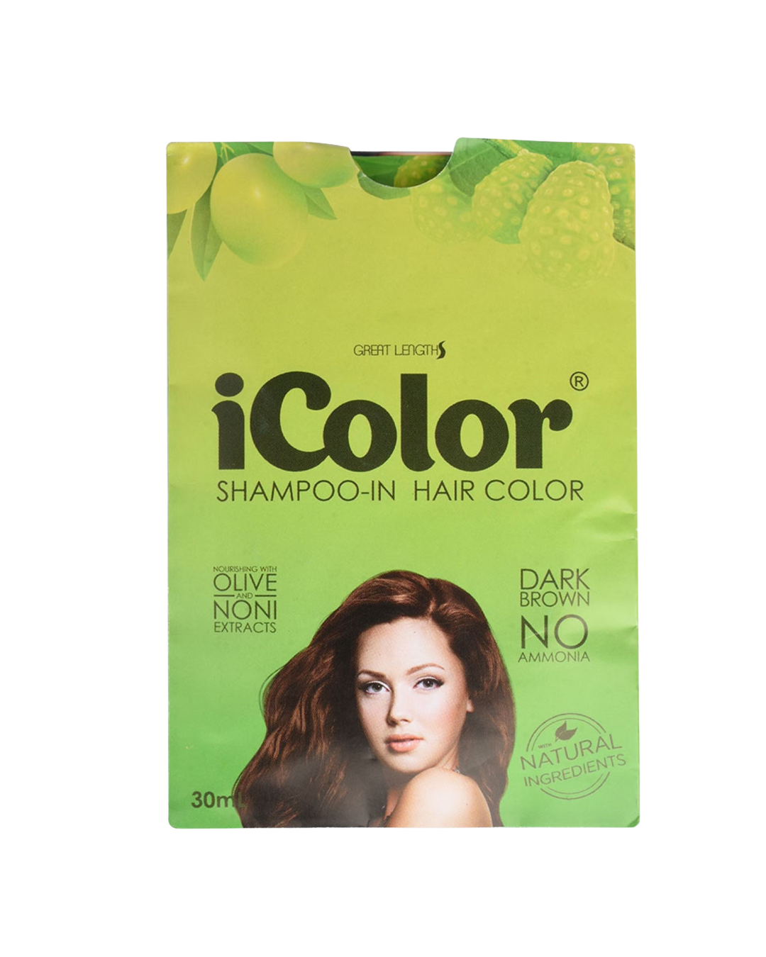 iColor Shampoo-In Hair Color Dark Brown – 1x10/30ml