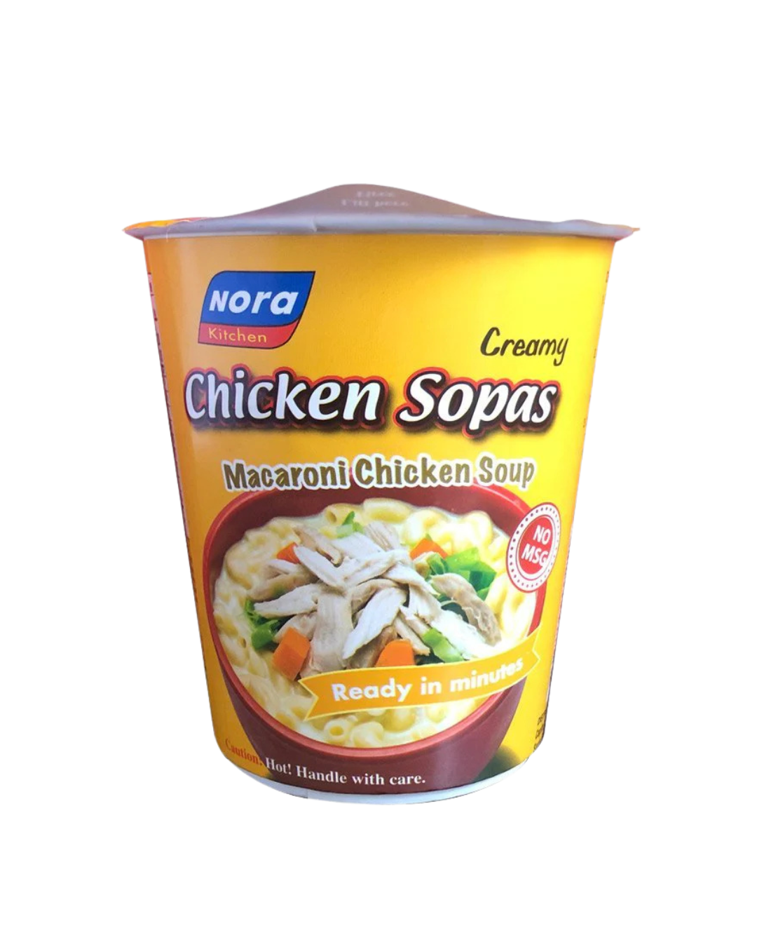 Nora Chicken Sopas (Cup) - 12/58g