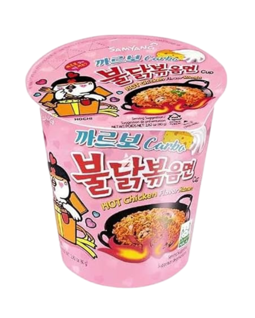Samyang Buldak Carbonara Hot Chicken (Cup) - 6/80g