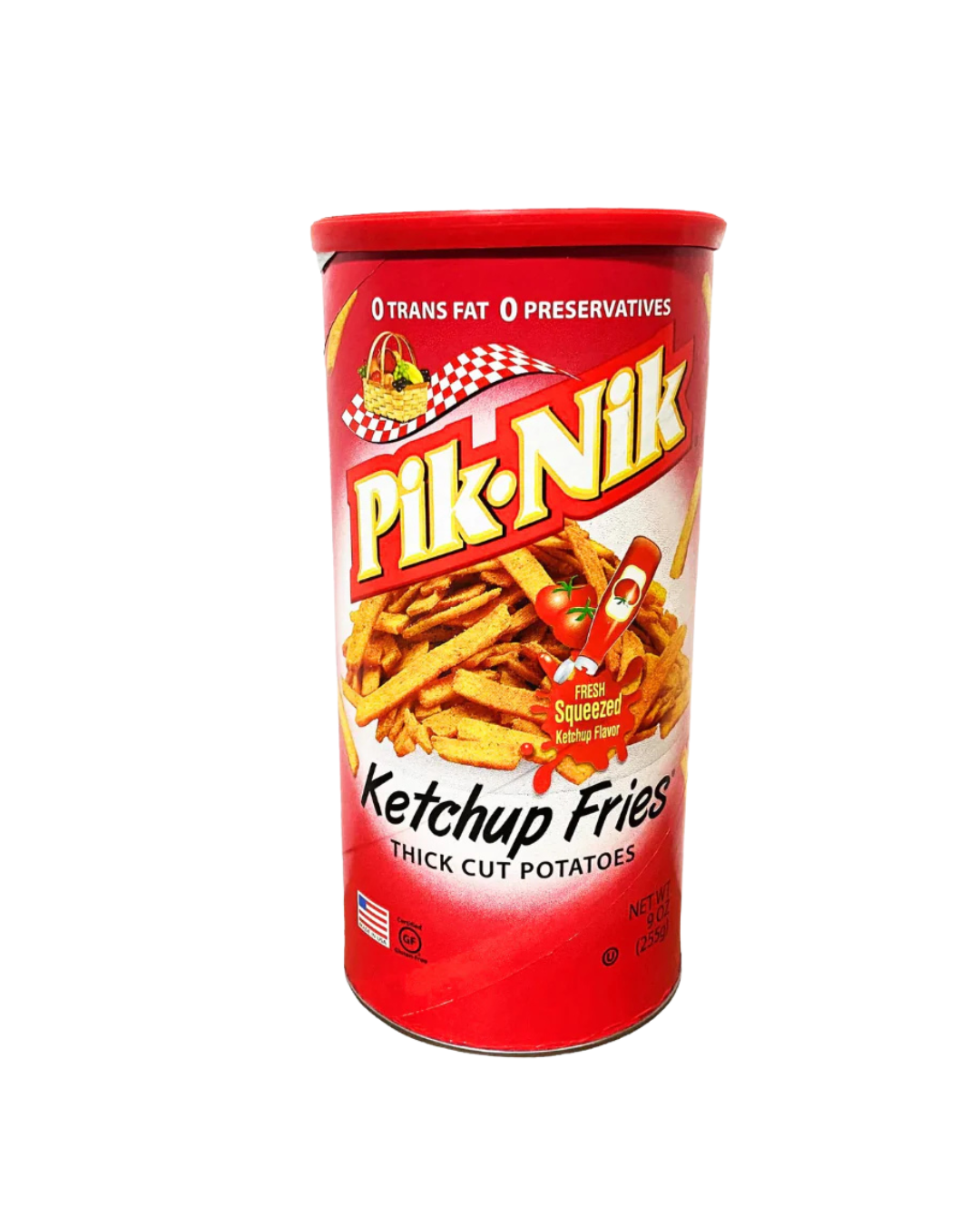 Pik-Nik Shoestring Ketchup and Fries (Large) - 12/9oz