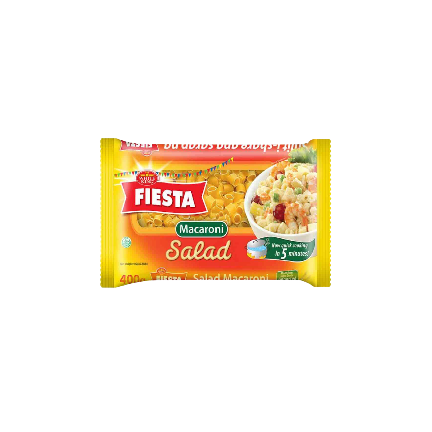 White King Fiesta Salad Macaroni - 30/400g | 14.11oz