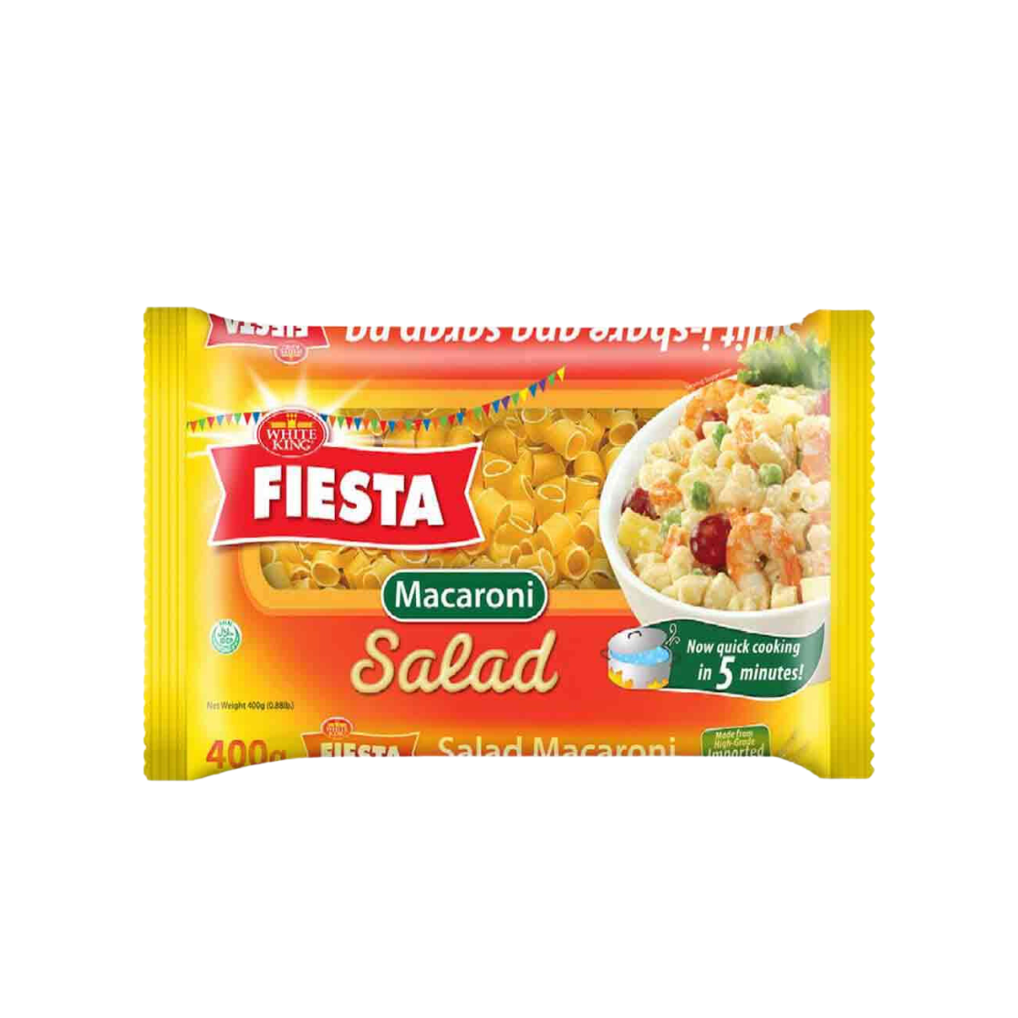 White King Fiesta Salad Macaroni - 30/400g | 14.11oz