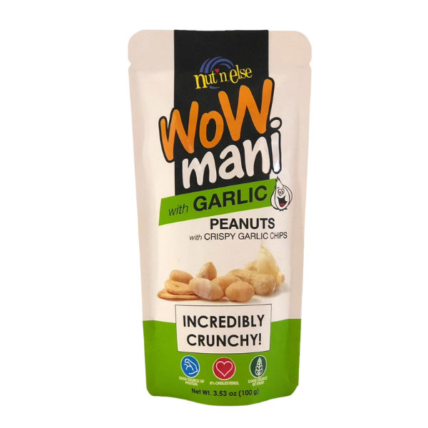 Wow Mani with Garlic Chips (Pouch) - 24/100g