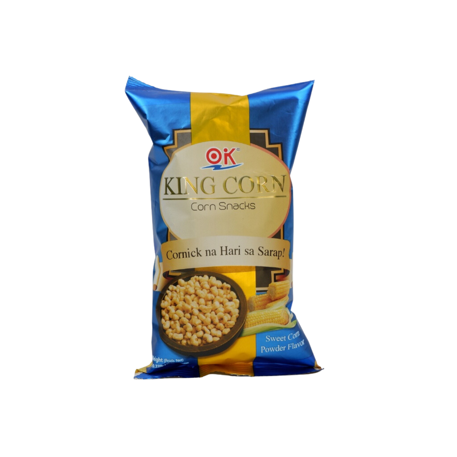 Yanyan OK King Corn Snack Sweet Corn Flavor 100g 50 x 100g 3.53o