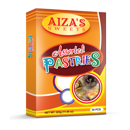 Aiza's Sweets Assorted Pastries - 30x12/325g | 11.46oz