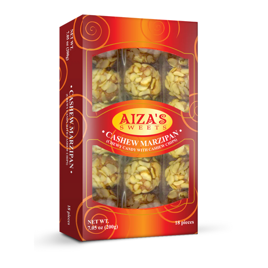 Aiza's Sweets Cashew Marzipan - 18x20/200g | 7.05oz