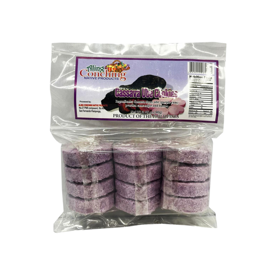 Aling Conching Cassava Cookies (Ube Flavor) - 50/90g  | 3.17oz