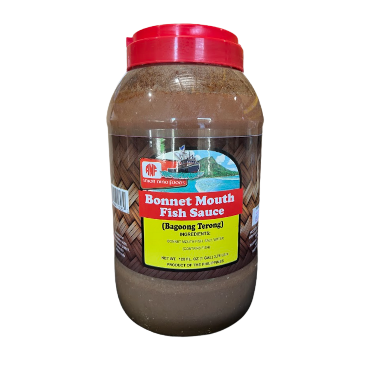 Amor Salted Bonnet Mouth Fish (Terong) - 4/1gal