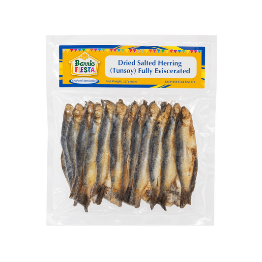 Barrio Fiesta Dried Salted Herring (Tunsoy) Eviscarated - 40/227g