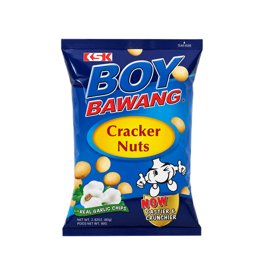 Boy Bawang Cracker Nuts Garlic - 40/85g  | 3oz