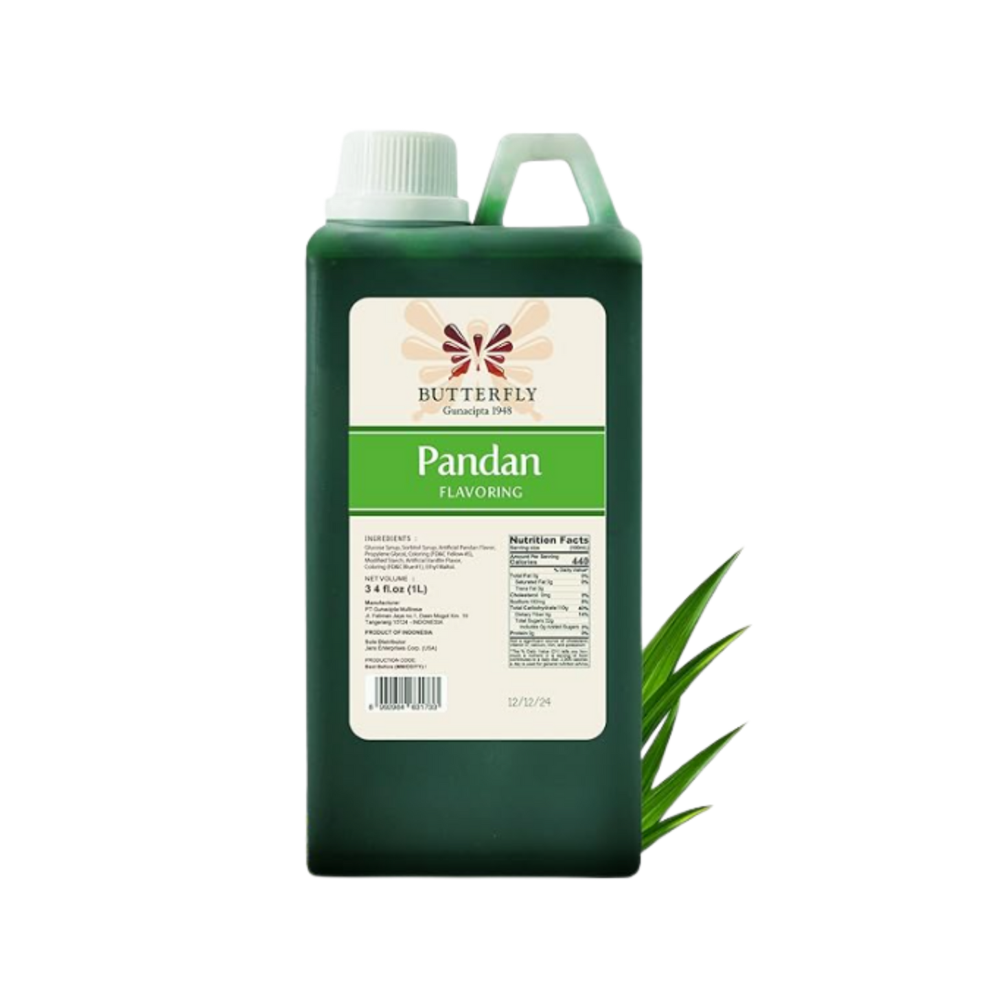 Butterfly Pandan Paste - 10/1000ml | 33.81oz