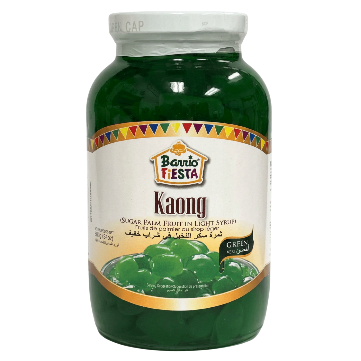 Barrio Fiesta Kaong (Green) - 12/680g | 24oz