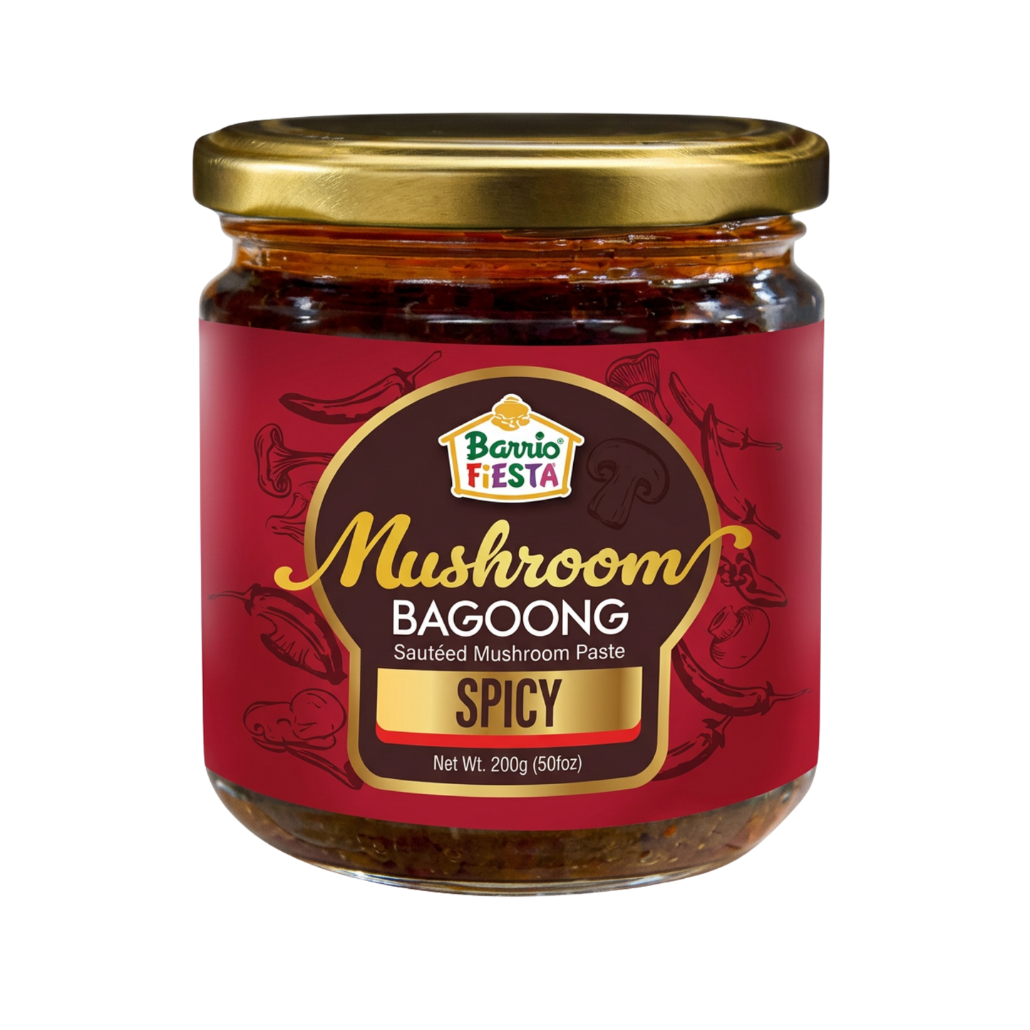 Barrio Fiesta Mushroom Bagoong Spicy- 24/230g | 8.11oz