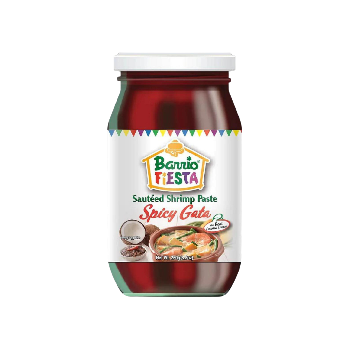 Barrio Fiesta Sauteed Shrimp Paste (Spicy Gata) - 24/250g | 8.8oz