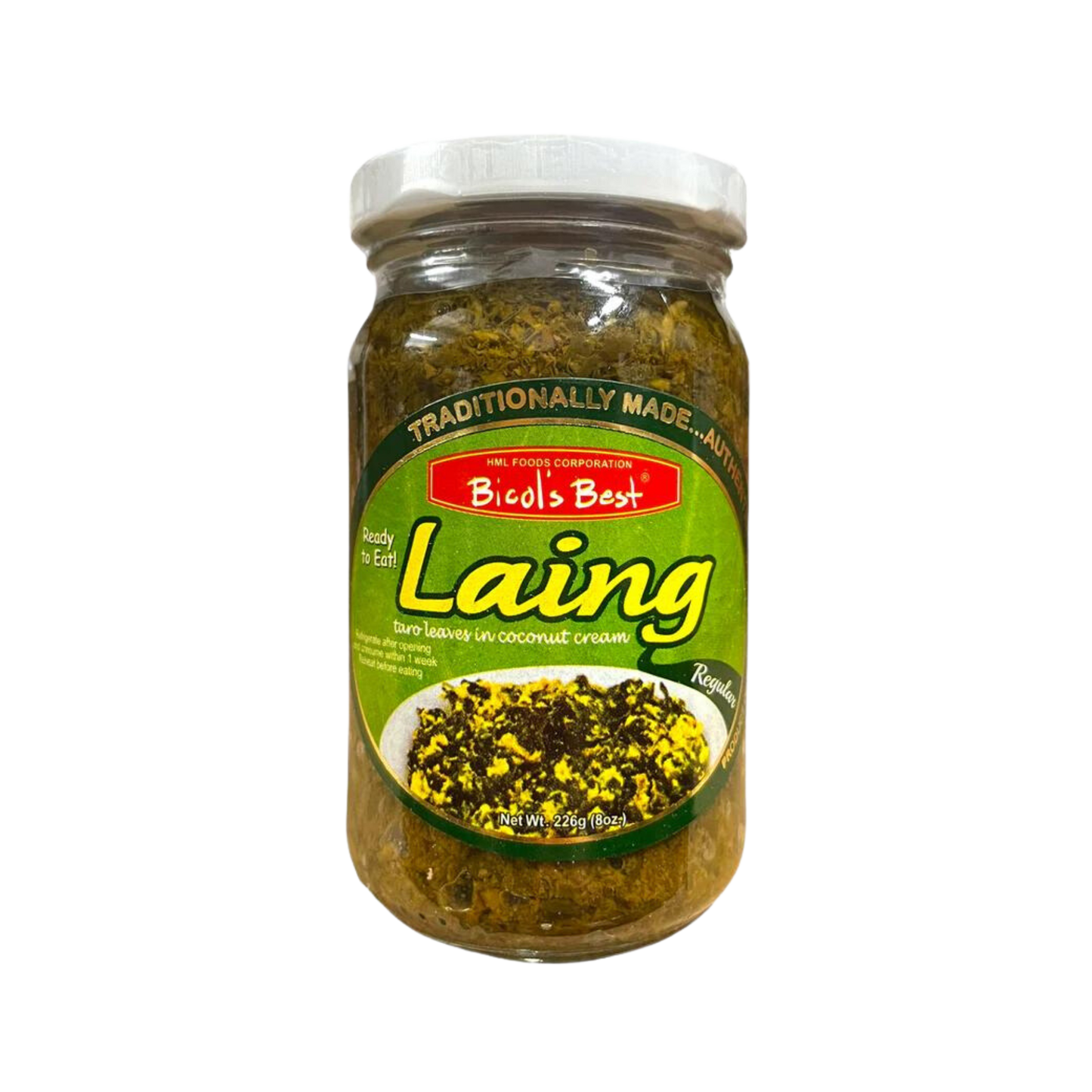 Bicol's Best Laing Regular - 24/226g | 8oz