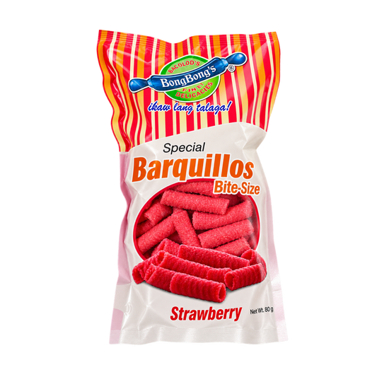 BongBong's Barquillos Bite Size (Strawberry) 100g - 30/100g | 3.53oz