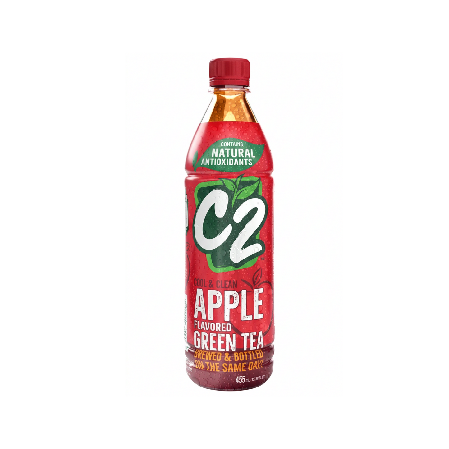 C2 Green Tea Apple - 24/455ml | 15.39oz