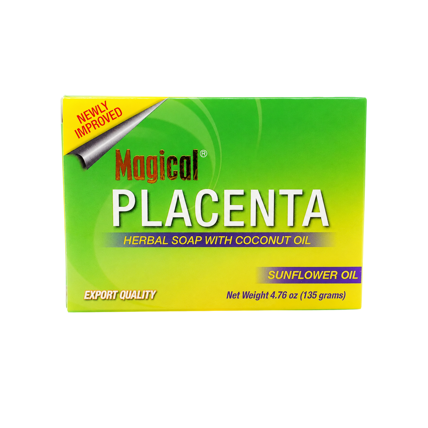 C&H Magical Placenta Herbal Soap W/ Coconut Oil Sunflower Oil- 135g