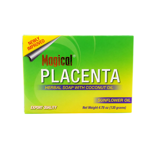 C&H Magical Placenta Herbal Soap W/ Coconut Oil Sunflower Oil - 135g