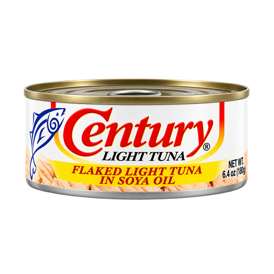 Century Tuna Flakes in Light Soya Oil - 48/180g | 6.35oz