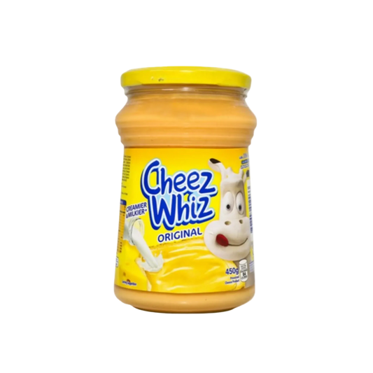 Kraft Cheez Whiz Plain- 12/450g