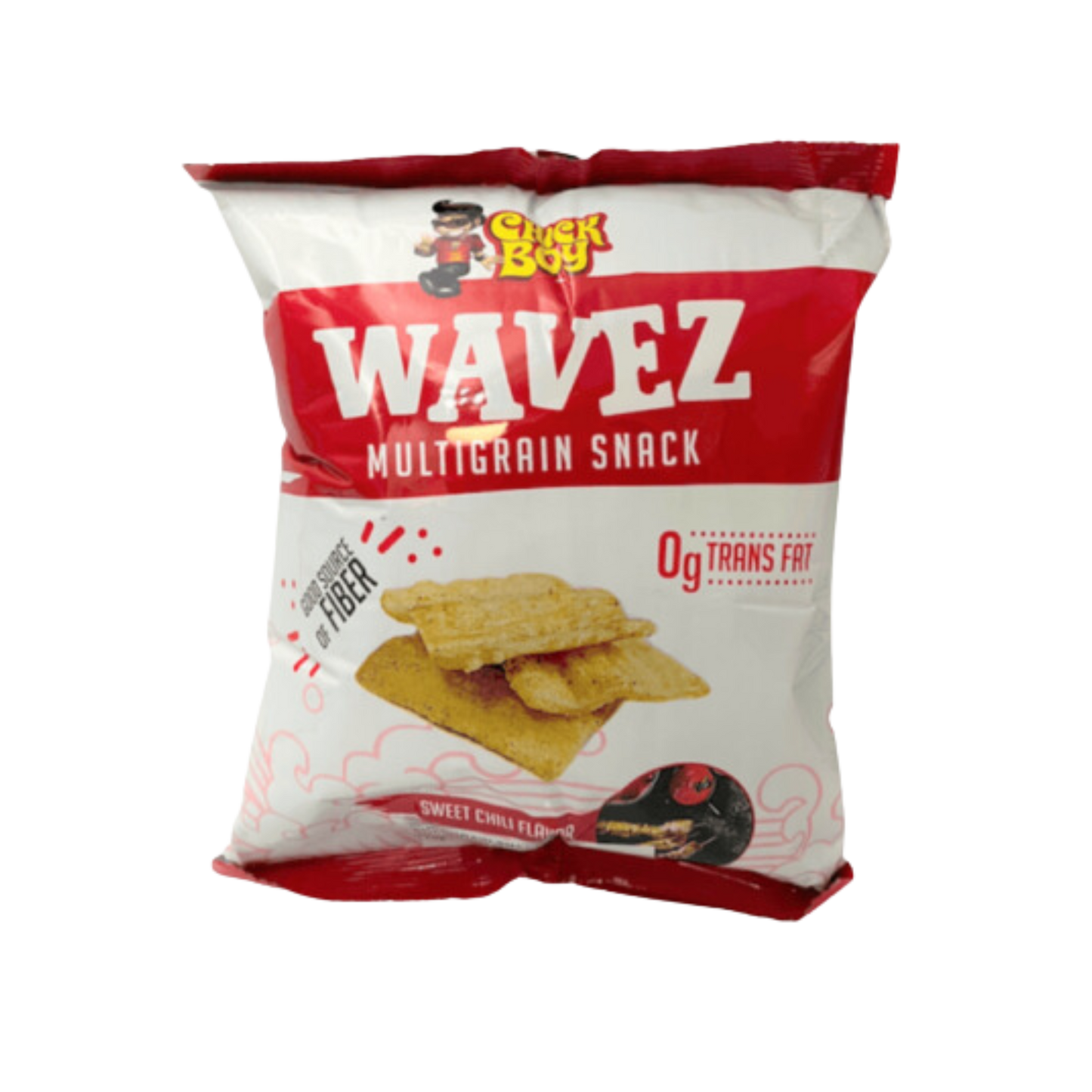 Chick Boy Wavez Multigrain Snack Sweet Chili Flavor - 24/75g | 2.64oz
