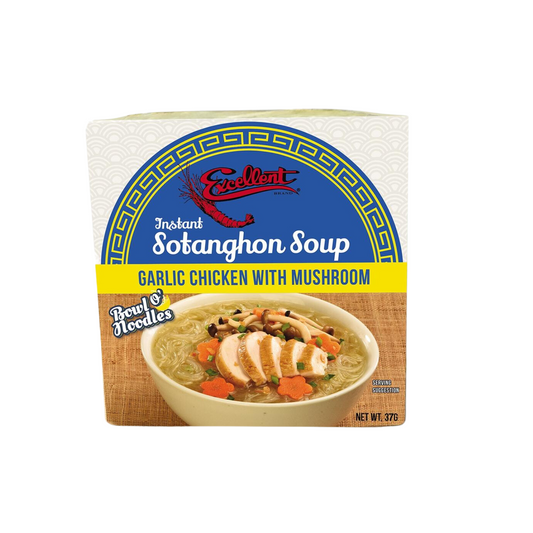 Excellent Sotanghon Garlic Chicken with Mushroom- 24/32g | 1.13oz