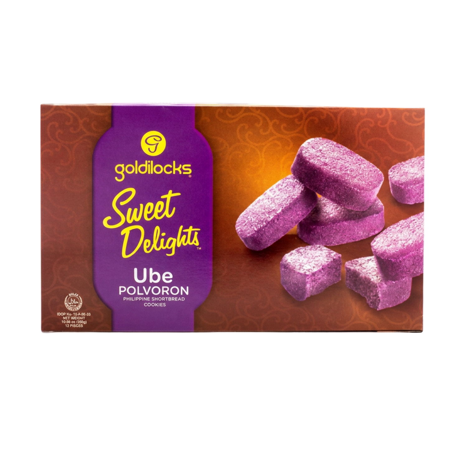 Goldilocks Sweet Delights Polvoron Ube - 12X24/25g | 0.88oz