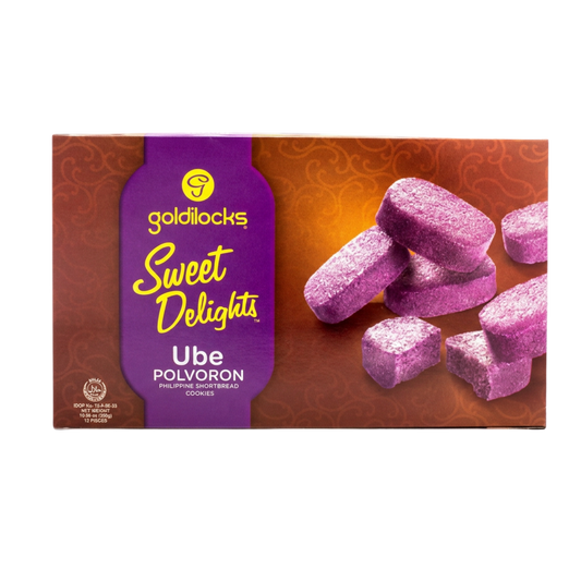 Goldilocks Sweet Delights Polvoron Ube - 12X24/25g | 0.88oz