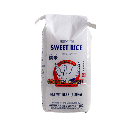 Golden Crane Sweet Rice -  8/5Lbs