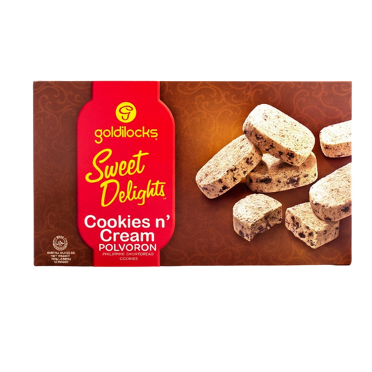 Goldilocks Sweet Delights Polvoron (Cookies n' Cream) - 12x25/25g | 0.88oz