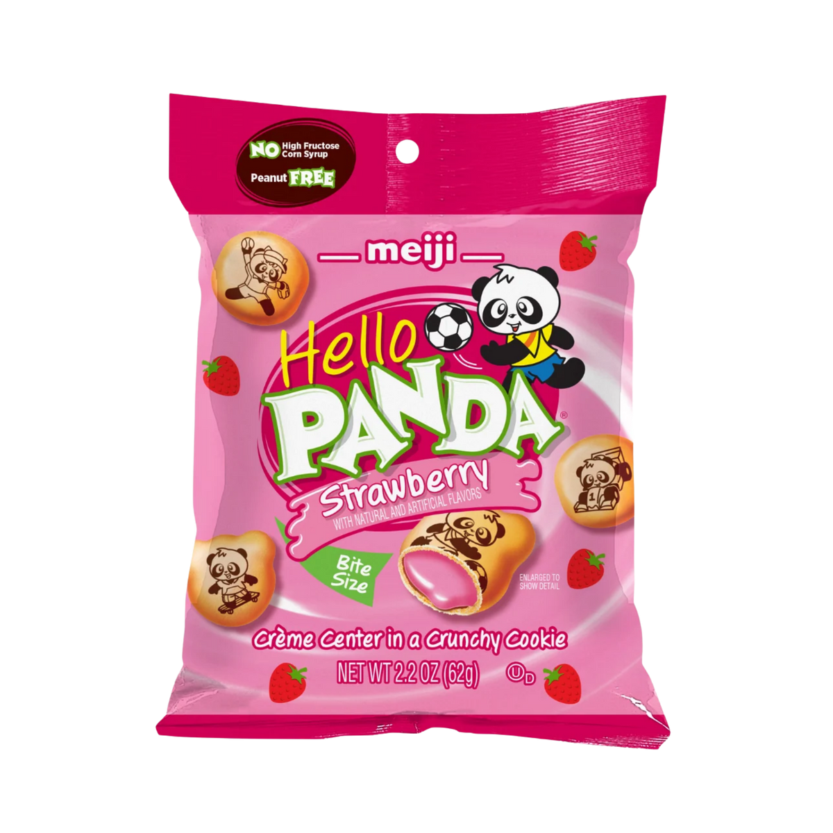 Meiji Hello Panda Strawberry - 8x10/2oz